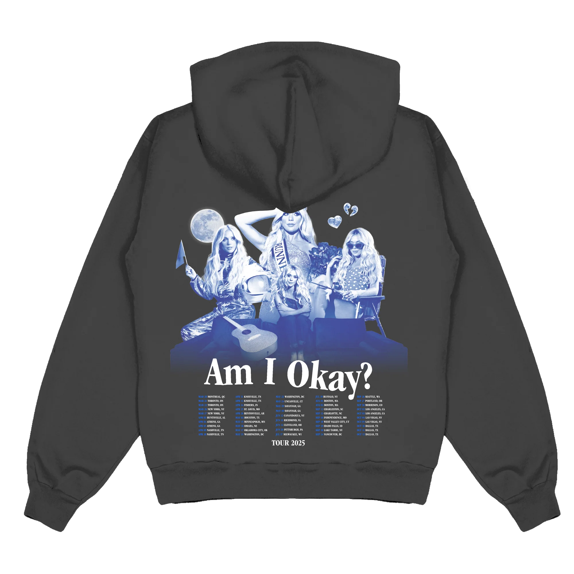 Am I Okay? Tour Hoodie - Image 2